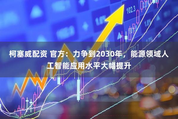 柯塞威配资 官方：力争到2030年，能源领域人工智能应用水平大幅提升